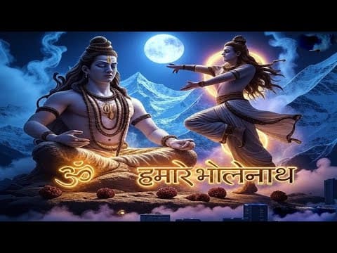 “ हमारे भोलेनाथ ”बहुत प्यारा सोमवार भजन official YouTube thumbnail
