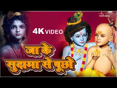 जा के सुदामा से पूछो ! कृष्ण और सुदामा की दोस्ती का गाना ! Krishna Bhajan official YouTube thumbnail