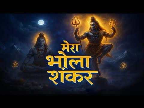 मेरा भोला शंकर' official YouTube thumbnail