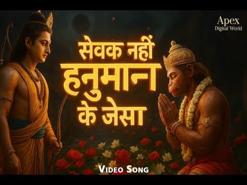 सेवक नहीं हनुमान के जैसा,Sevak Nahi Hanuman Ke Jaisa,बहुत ही प्यारा भजन श्री राम जी और हनुमान जी का official YouTube thumbnail